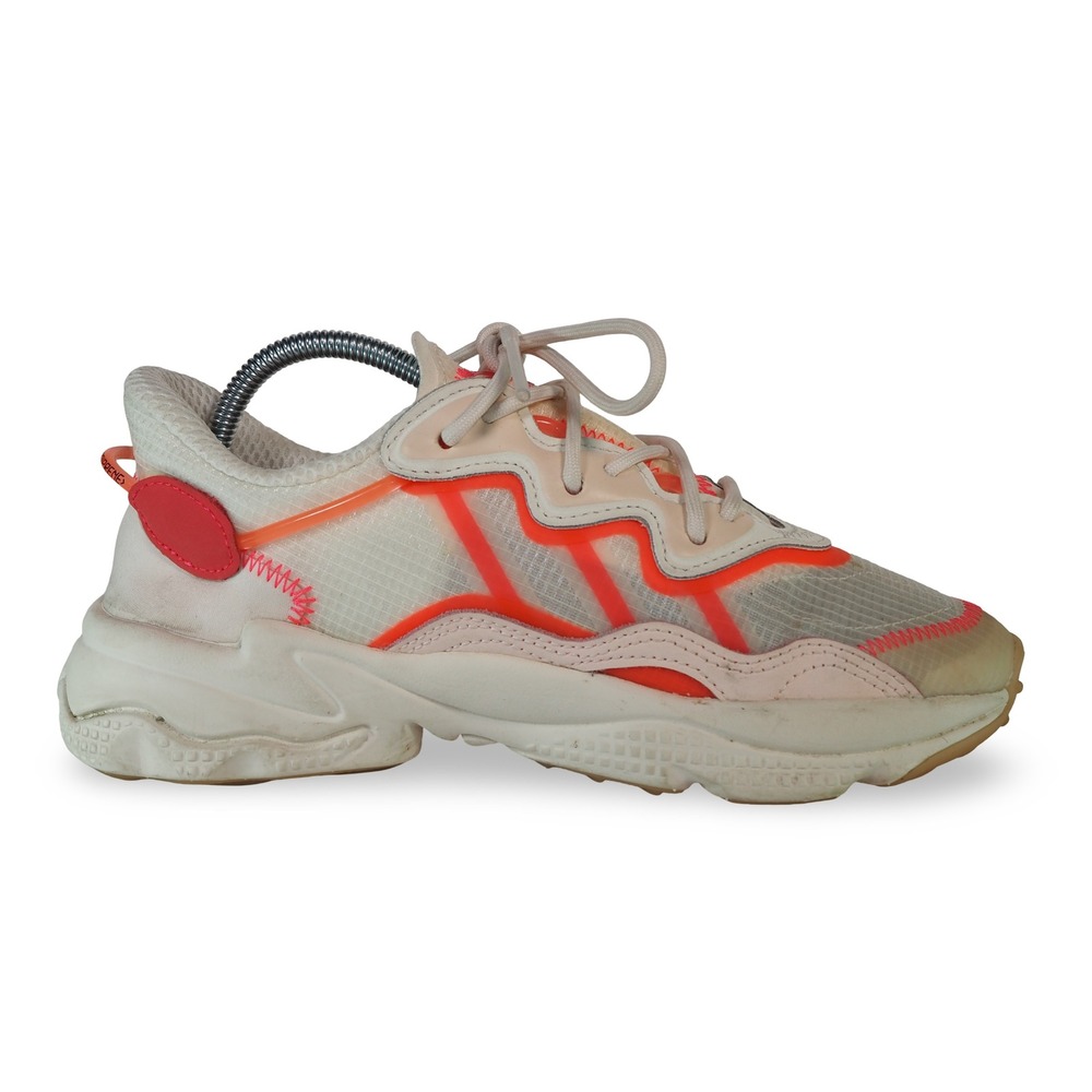 Adidas Ozweego Sneakers Women 5.5 Signal Pink Off White FY3128 Running Shoes - Picture 8 of 11